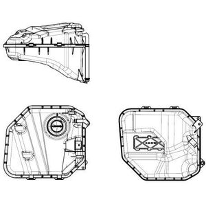 NRF Coolant Expansion Tank 454032