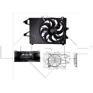 NRF Radiator Fan 47004
