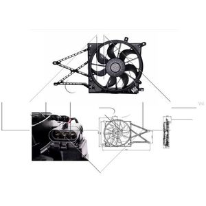 NRF Radiator Fan 47015