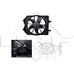 NRF Radiator Fan 47021