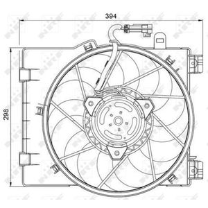 NRF Radiator Fan 47063