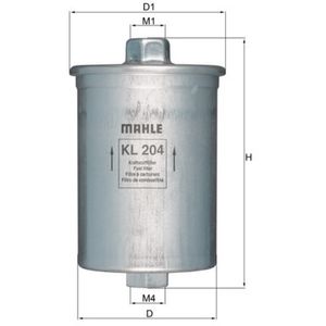 Mahle Fuel Filter KL204