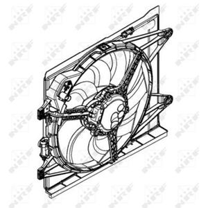 NRF Radiator Fan 47598