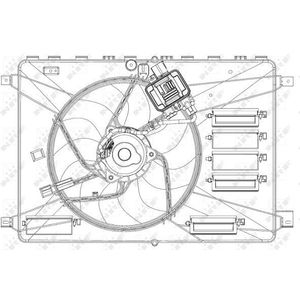 NRF Radiator Fan 47627