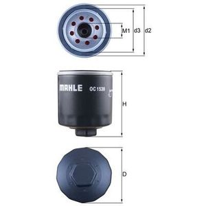 Mahle Oil Filter OC1539