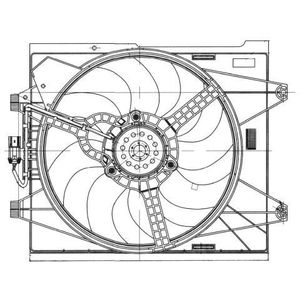 NRF Radiator Fan 47655