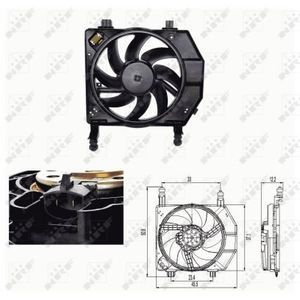 NRF Radiator Fan 47681