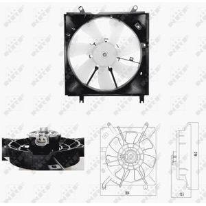 NRF Radiator Fan 47696