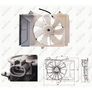 NRF Radiator Fan 47697