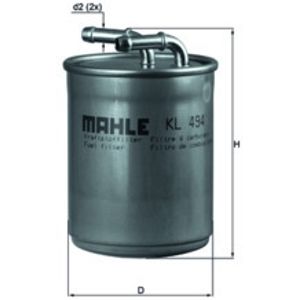 Mahle Fuel Filter KL494
