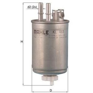 Mahle Fuel Filter KL483