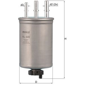 Mahle Fuel Filter KL446