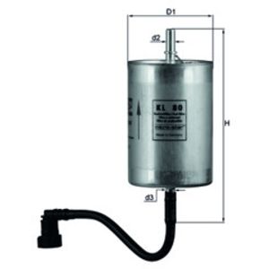 Mahle Fuel Filter KL80