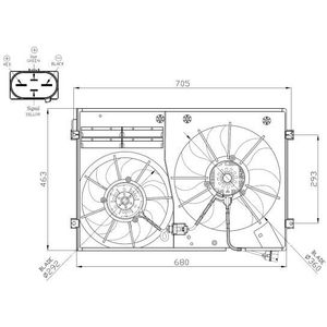 NRF Radiator Fan 47941