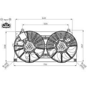 NRF Radiator Fan 47943
