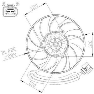 NRF Radiator Fan 47946