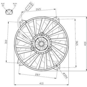 NRF Radiator Fan 47962