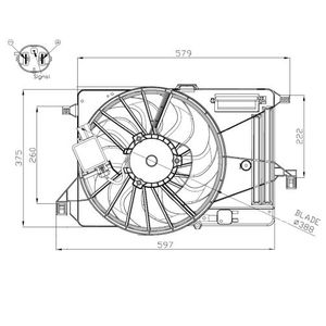 NRF Radiator Fan 47964