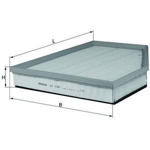 Mahle Air Filter LX1261