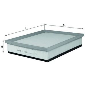 Mahle Air Filter LX1656