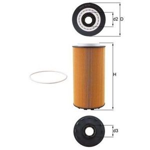 Mahle Oil Filter OX1293D