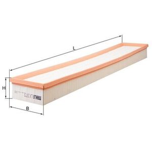 Mahle Air Filter LX3772