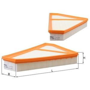 Mahle Air Filter Left LX4253