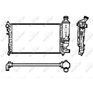 NRF Radiator 50434