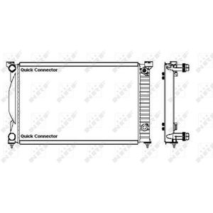 NRF Radiator 50543A