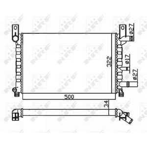 NRF Radiator 506220