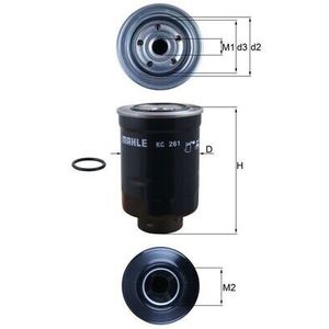Mahle Fuel Filter KC261D