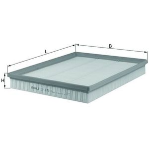 Mahle Air Filter LX876/1