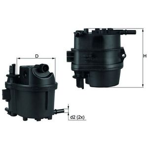 Mahle Fuel Filter KL779