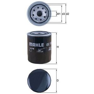 Mahle Oil Filter OC105
