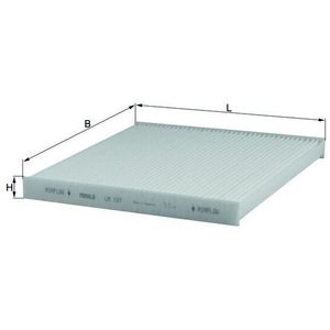 Mahle Pollen / Cabin Filter LA107