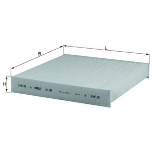 Mahle Pollen / Cabin Filter LA184