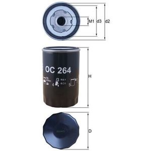 Mahle Oil Filter OC264