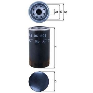 Mahle Oil Filter OC502