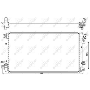 NRF Radiator 53076