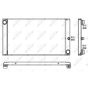 NRF Radiator 53091