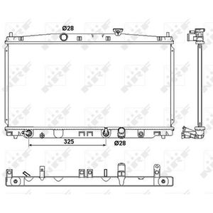 NRF Radiator 53094