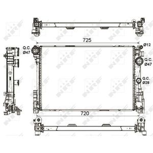 NRF Radiator 53113