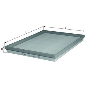 Mahle Air Filter LX390