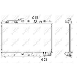 NRF Radiator 53286