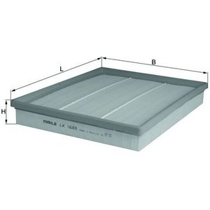 Mahle Air Filter LX1683