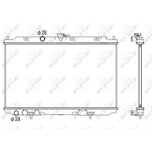 NRF Radiator 53435