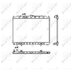 NRF Radiator 53452