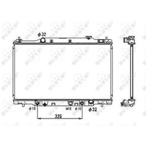 NRF Radiator 53679