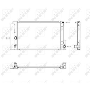 NRF Radiator 53763