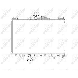 NRF Radiator 53792